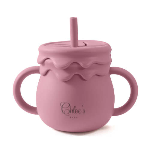 Chloe's Baby Silicone Toddler Infant Training Food Snack Drink Cup