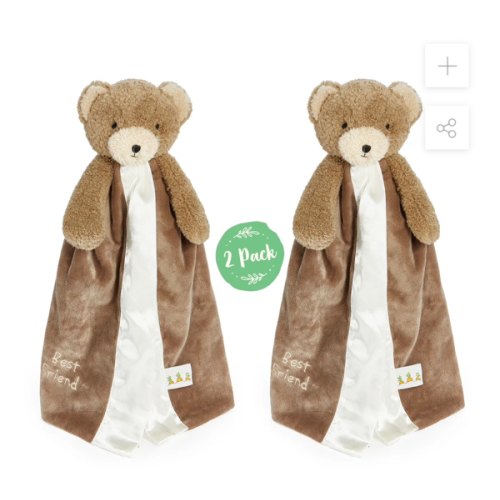 Cubby the Bear Buddy Blanket - 2 Pack