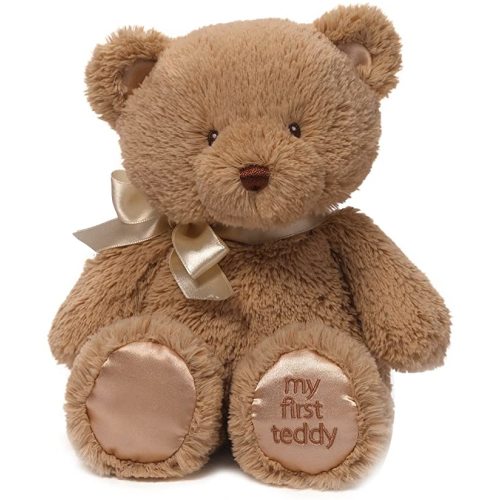 GUND Baby My First Teddy Bear, Ultra Soft Animal Plush Toy for Babies and Newborns, Tan, 10”