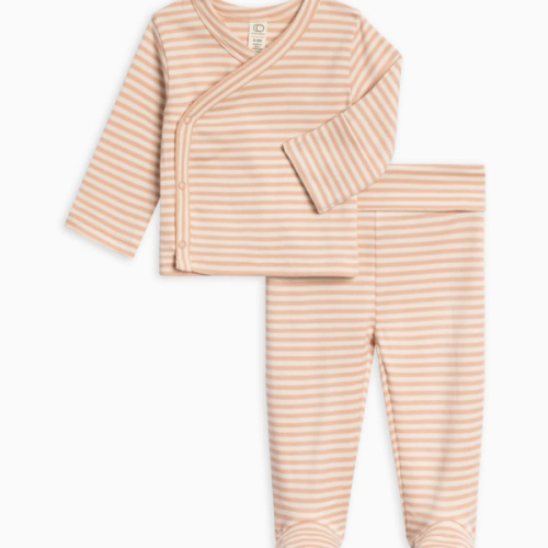Riley 2 Piece Kimono Wrap Top and Pant Set