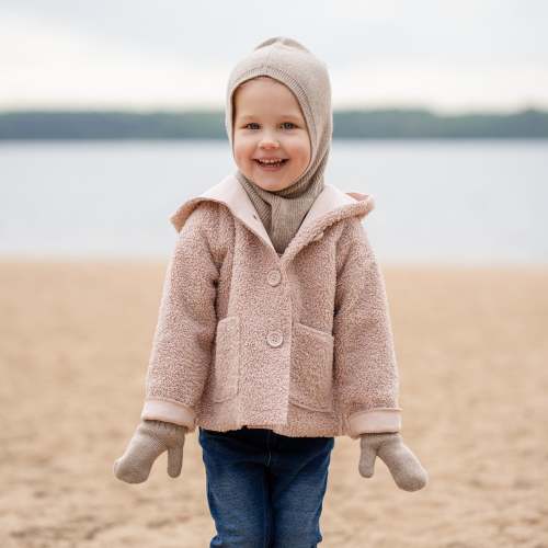 Kids' Cashmere Blend Hood Balaclava