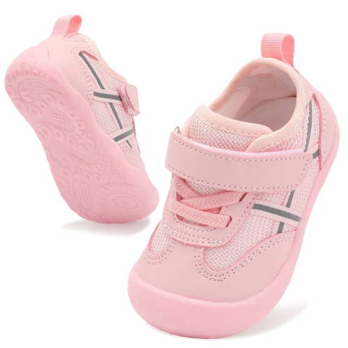 JOINFREE Baby Boys Girls Walk Shoes Infant Barefoot Sneakers First Walking Shoes