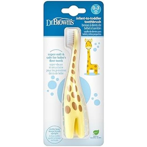 Dr. Brown's Infant-to-Toddler Toothbrush, Giraffe