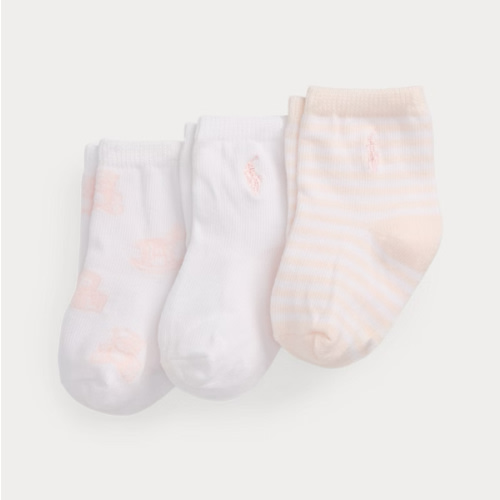 Striped Ankle Sock 3-Pack