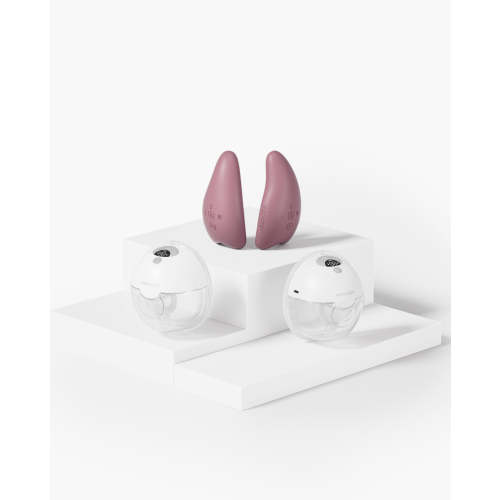 M5 Massage Bundle: Double Wearable Breast Pump & Breast Massager