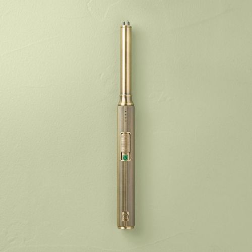 Ribbed Brass Battery Rechargeable Stick Lighter - Hearth & Hand™ with Magnolia
