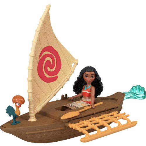 Mattel Disney Moana Small Doll & Boat Adventure