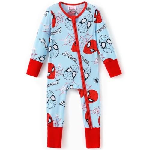 Disney Baby Viscose Made from Bamboo 2-Way Zipper Footie Outfit NB to Inf