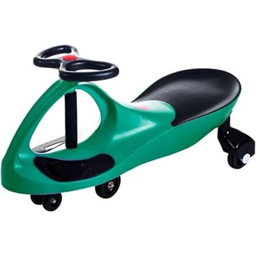 Lil’ Rider Wiggle Car, Ride on Toy for Ages 3 and Up, Green