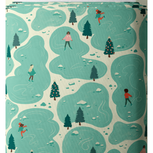 100% Organic Cotton 44"-45" - Bright Holiday