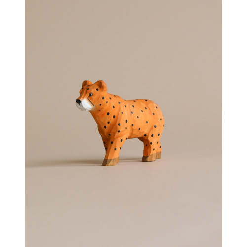 Hand Carved Wooden Cheetah