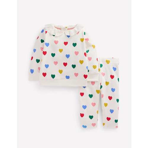 Sweatshirt Play Set-Multi hearts