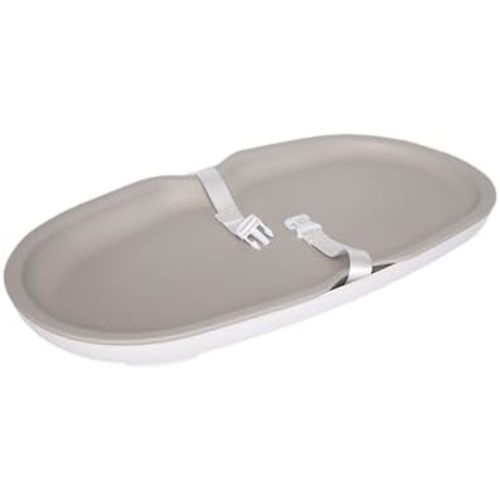 Ubbi Baby Foam Changing Pad, Easy to Clean with Detachable Base, Taupe