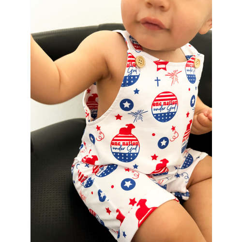 One Nation Under God Overalls – OUR HOUSE ABOVE