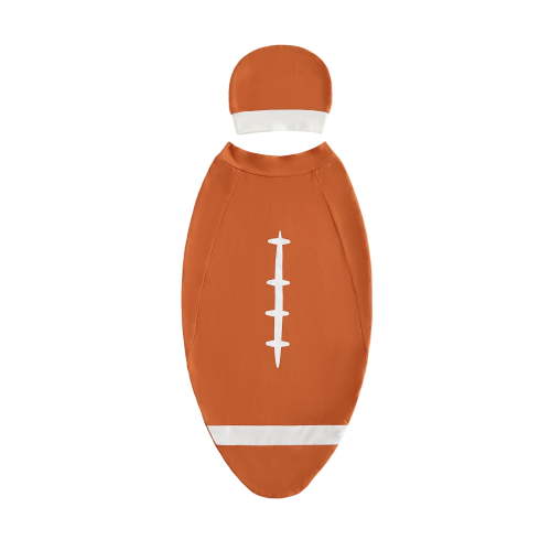 RUINIXCW Newborn Baby Football Sleepsacks Sleeping Bag and Hat Set Rubby Sleep Sacks with Caps for Infant Boys Girls