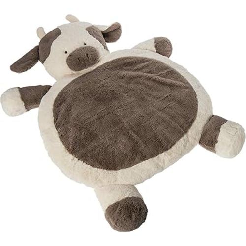 Mary Meyer Bestever Baby Mat Cushioned Tummy Time Floor Play Mats for Babies and Toddlers, 31 x 23-Inches, Booboo MooMoo Cow