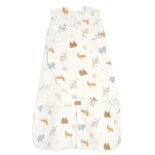 100% Cotton Baby Swaddle Forest Friends | SMALL | HALO US