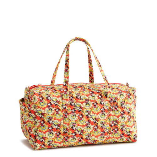 Disney Large Original Duffel - Mickey and Minnie Petal Floral