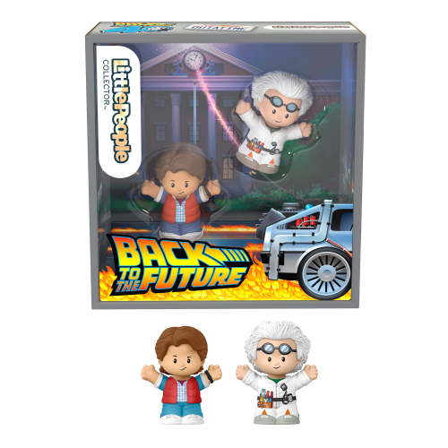 Little People Collector Back to the Future Special Edition Set for Movie Fans, 2 Figures