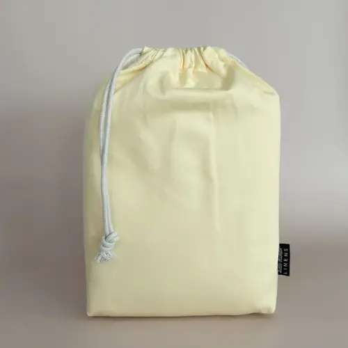 Little Human Linens Cot Waterproof Sheet - Limoncello | Baby Bunting AU