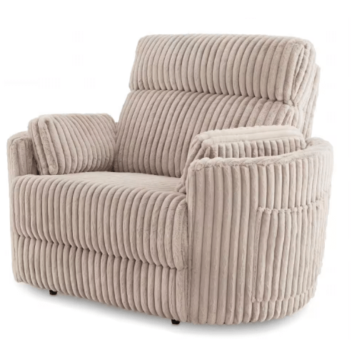 Oversized glider recliner