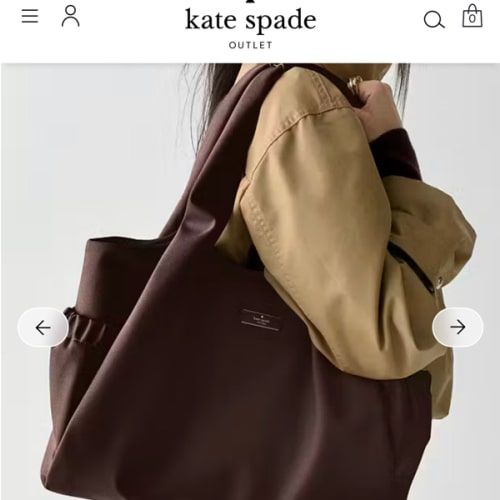 Carter Nylon Large Baby Bag | Kate Spade Outlet