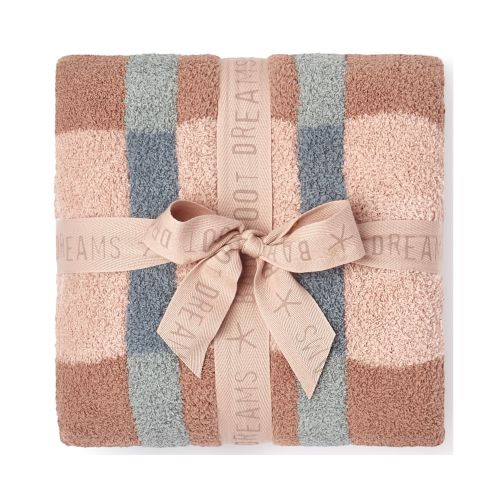 Barefoot Dreams CozyChic Colorful Check Stroller Blanket