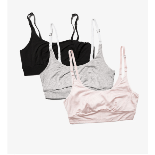 Everything Bra 3-Pack | Soft, Stretchy Maternity & Nursing Bras by Bodily
