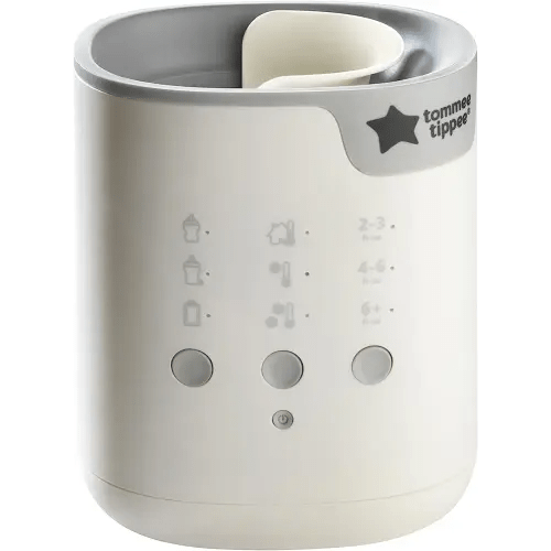 Tommee Tippee New & Improved- Tommee Tippee 3 in 1 Advanced Bottle & Pouch Warmer, Breast Milk Safe, Formula Safe, Accurate Temperature Control, BPA Free - White
