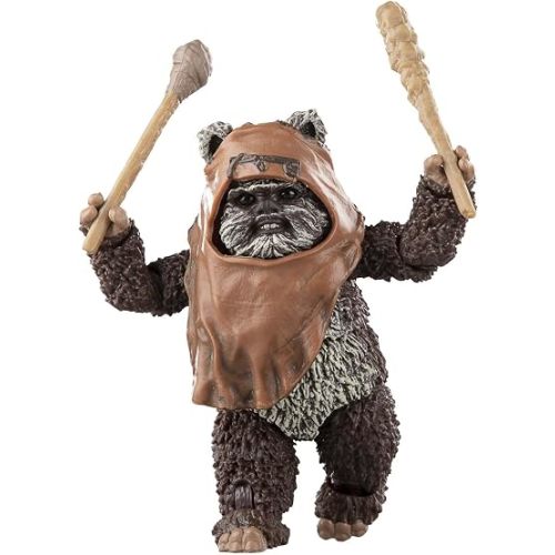 STAR WARS The Black Series Wicket W. Warrick, Return of The Jedi 6-Inch Action Figures, Ages 4 and Up