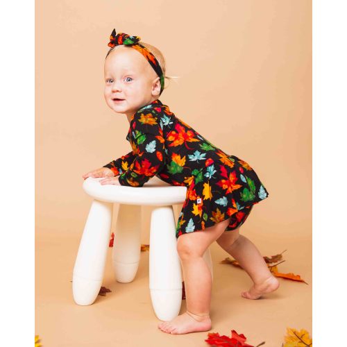 Fallow The Leader Long Sleeve Ruffle Dress