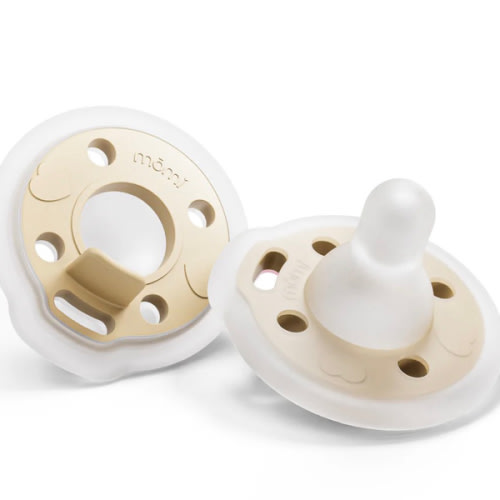 mōmi babypace pacifier 2-set -barley