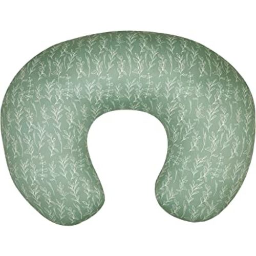 Green Sage Nursing Pillow Cover, Breastfeeding Pillow Slipcover for Baby Girls/Boys, Soft Snug Fits On Newborn Feeding Pillow Case