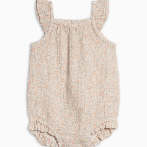 Sandra Muslin Tank Bubble Romper