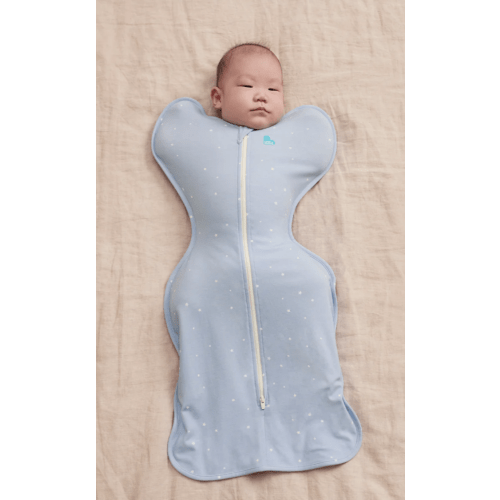Swaddle Up™ 1.0 TOG Cotton Powder Blue Twinkle