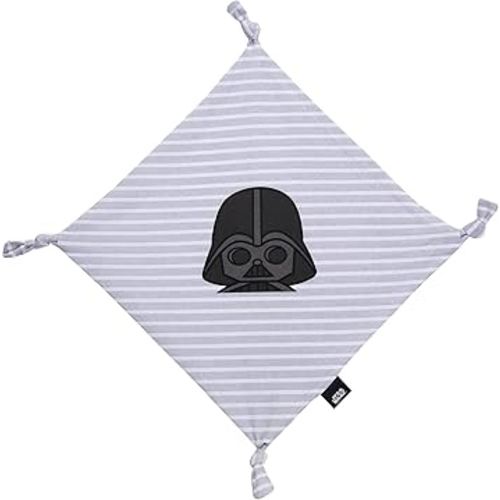 Lambs & Ivy Star Wars Darth Vader Gray Cotton Jersey Security Blanket/Lovey