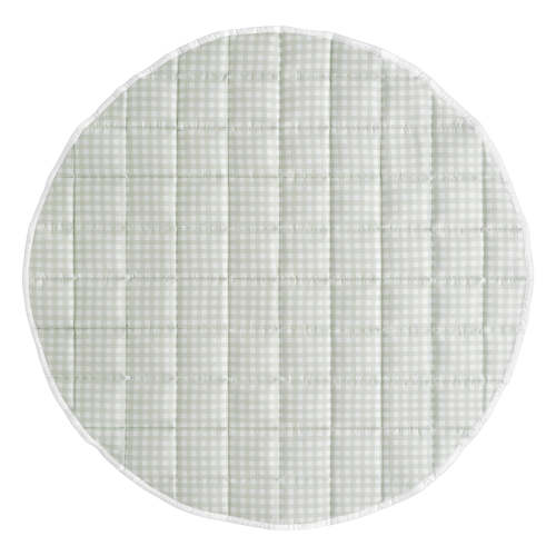 Picnic Gingham Play Mat in Green | Over The Moon