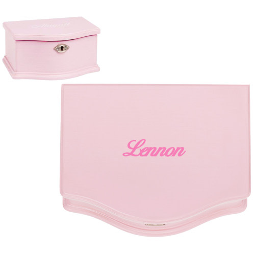 Pink Abigail Jewelry Box Collection