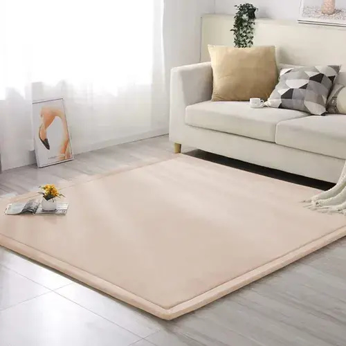 La Grace Home Soft Touch Ultra Plush Memory Foam Tatami Mat - Beige | Baby Bunting AU