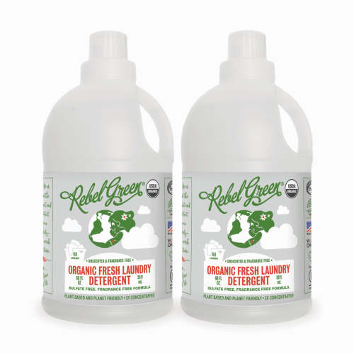 Organic Fresh Laundry Detergent - Unscented 68 oz (2 pk)