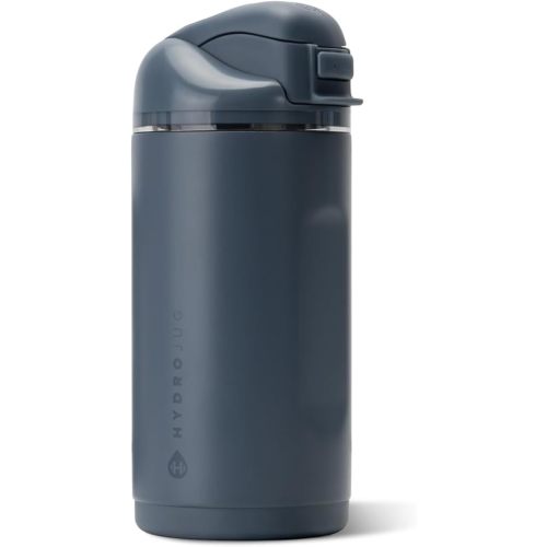 HydroJug Ease2o 14oz Kids Water Bottle with Straw & Chug Lid, Cascade