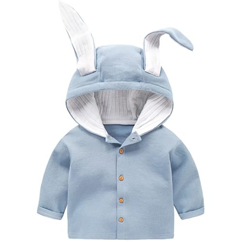 Motteecity Fashion Infant and Toddlers Falls Bunny Stylish Long Sleeve Cardigan Hoody -