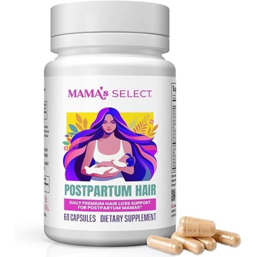 Postpartum Hair Loss Vitamins – Reduce Shedding, Regrowth, Nursing-Safe