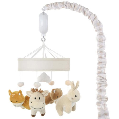 Peanut Shell Musical Mobile Woodland Adventure