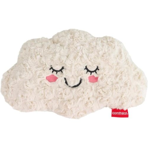 Microwave Unscented Heating Pad for Pain Relief, Moist Heat Pack Hot Compress for Period Cramps, Shoulder, Muscles, Cute Cloud Plush Heating Pad, Gift for Girl Women, with Washable Cover