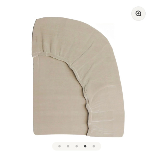 Breathable Muslin Crib Sheets | Sand