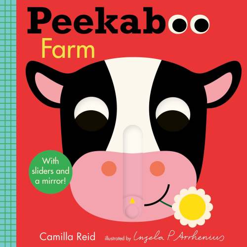 Peekaboo: Farm: (An Interactive Board Book for Babies & Toddlers with Mirror & Sliders to Push, Pull, or Turn. Cute Artwork Includes Corn, Barn, Horse, Pig, & More.) | Barnes & Noble®