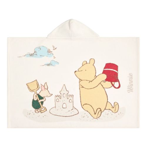 Disney's Winnie the Pooh Baby Beach Hooded Towel UPF 50+