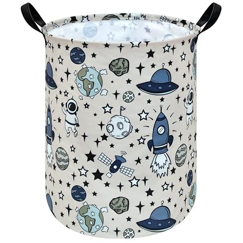 Round Laundry Basket Storage Bins Nursery Hamper Gift Baskets for Home,Office,Home Decor