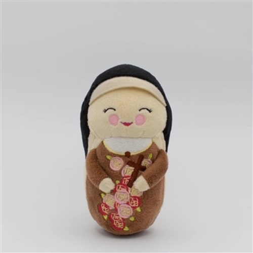 Plush Mini Shining Light Doll Therese of Lisieux